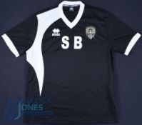 Notts County Ladies DFC home football shirt 2011, Size M, Errea, SB, black (G)