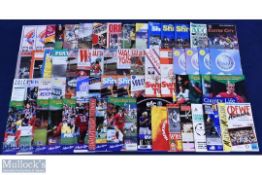 1970-2000 mixed Football Programmes with noted teams of Shrewsbury Town, Scunthorpe, Tranmere