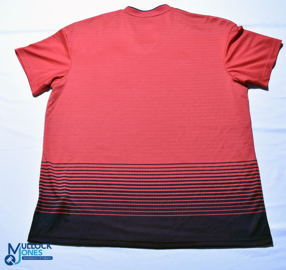2018-2019 Manchester United FC home football shirt with two signatures on front - Adidas / - Image 2 of 2