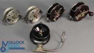 An interesting collection of sea fishing reels, as follows: Allcocks Aerialite 