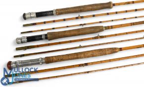Trossachs Rod Company The Campbell Deluxe 9ft 6in 3pc split cane trout fly rod with heavy close