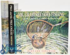 Three Fishing Books - Mr Crabtree Goes Fishing 1990 Bernard Venables, Pike and the Pike Angler