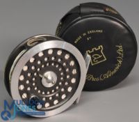 Hardy Bros The Sunbeam 6/7 alloy fly reel smooth alloy foot, interchangeable line guide, quick