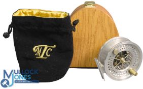 Scarce Mill Tackle Co Redditch The Karup River Aerial pattern fly reel 3 5/8