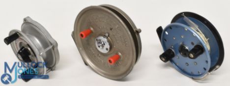 A collection of centre pin reels, as follows: Daiwa 175S 4