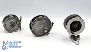 3x Various Reels - features a M C Thorburn makers Edinburgh 3 1/2