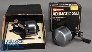 ABU Garcia Abumatic closed face reels (2) features a 280 model and a 290 model - both with the