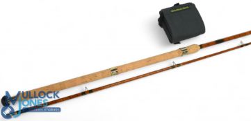 Fine Edward Barder Chris Yates Merlin split cane rod, ordered in August 2005 - This 11' 2 piece