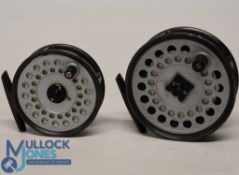 Hardy Viscount 130 alloy trout fly reel, rear drag adjuster, retains most original finish, Hardy