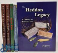 Five American Lure Books - 19th Century Fishing Lures 2000 Arlan Carter (two copies with one bound