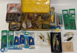 Fishing Tackle Collection Spoons, Lures, Plugs Dead Baits, Spinners, a mixed collection Abu