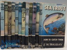 How to Catch Them Fishing Books, reprinted editions: 12 books with D/j Roach 4th, Chub 2nd, Perch