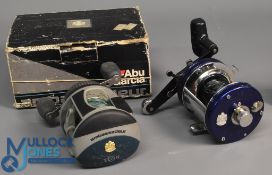 Abu Ambassadeur 6500 C3 CT Elite, Multiplier Seat No 050005, large counter balanced 'T' handle, on/