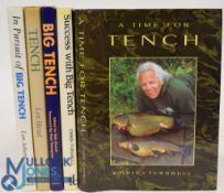 Five Tench Fishing Books - A Time For Tench 2004 Chris Turnbull (signed), Success with Big Tench
