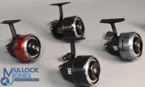4x ABU Closed Face reels - 2x 501, 1x 505, 1x 506 all good to near mint condition, with 1x spare
