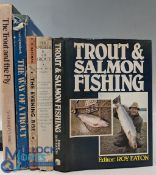 Trout & Salmon Fishing Books to include: The Evening Rise - H M Bateman 1960, The Angler and The