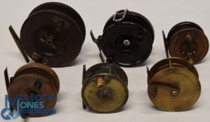Collection of 7 vintage reels, a 4