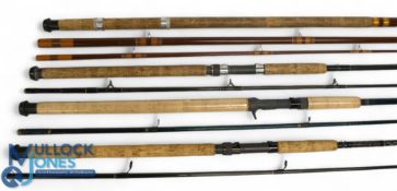 4x Classic ABU Rods - to include Ambassadeur 1000 11ft 2pc IM6 graphite rod with multiplier reel