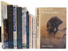Ten Fishing Books - A Romp with Carp 1992 - Albert Romp, Out of the Blue 2008 - Chris Yates,