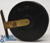 Rare Hardy Patent Ebona reel, 4 ¾