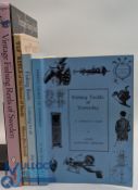 4x Fishing Reel Collector Guidebooks, to include Fishing Reels for All - Phil Waller 1993, Fishing