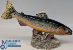 Beswick Golden Trout No.1246, with repair to tail fin - #15cm x 25cm