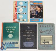 Five Fishing Guides - Allcock's Anglers Guide c1963, Allcock's 1968 Anglers Guide, Allcock's Anglers