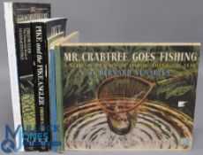 Six paperback Fishing Books - Mr Crabtree Goes Fishing 1952 Bernard Venables, Mr Crabtree's Guide to