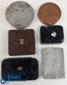 6x Vintage fly tins and boxes incl 5