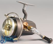 Hardy Bros Altex No 2 Mk V fixed spool reel LHW, folding handle, optional check, full bail arm,