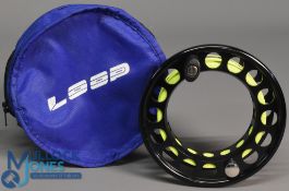 Loop spare spool in black model unknown 110mm face, 100mm back flange, 26mm wide core, with