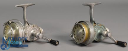 ABU Record No 600 and No 700 Patent spinning reels (2) the 700 with full bail arm appears working,