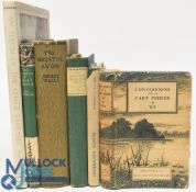 Six period Fishing Books - Confessions of a Carp Fisher 1950 'BB', Fisherman's Manual Fish and how