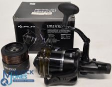 Korum Free Spool 8000 fixed spool reel with spare spool, good bail, spindle tensioner. In correct
