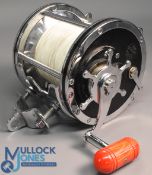 Penn Senator 12/0 Big Game reel made in USA red torpedo handle, star drag and optional check, salt