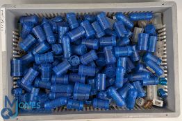 Collection of Coarse Fishing Bait Feeders, most with lead weights to them - large collection quite