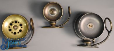 Malloch's Patent all brass side caster reel 3 ¼