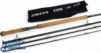 Greys Alnwick GS carbon salmon fly rod, 15ft 4pc line 10#, 24