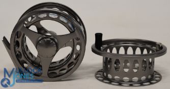 Danielson L5W 4Seven W alloy salmon fly reel with spare spool, 3 13/16