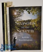 Four Paperback Fishing Books - Seasons on the Severn 2022 Kelvin Worthington, Rigs & End Tackle 1991