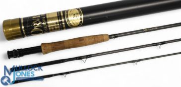 Orvis Sea Trout Graphite carbon trout fly rod 4 7/8oz 11ft 3pc line 9, alloy uplocking reel seat,