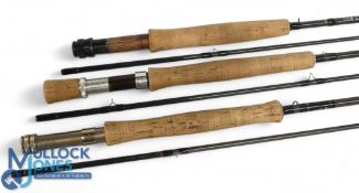 Daiwa Whisker carbon trout fly rod 10ft 2pc line 6/8#, alloy double uplocking reel seat, lined