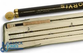 Orvis USA Z/G Helios Mid-Flex 6.5 3oz carbon fly rod, 9ft 4pc line 8#, double uplocking reel seat