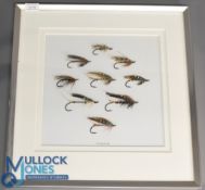 Collection of 9x Traditional Vintage Salmon Flies sizes 2-3