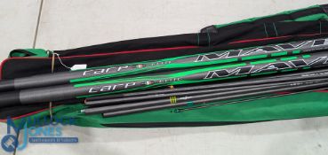 Mavers Roubasienne 13m pole with 14.5m extension, mini extensions include 5 to top. In Mavers