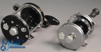 2x Abu Ambassadeur reels - features a 10000C multplier reel automatic two speed foot stamped