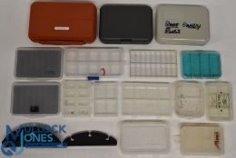A large quantity of fly boxes and compartment boxes, for bits and bobs: C&F Swingleaf fly box 6