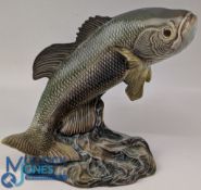 Beswick Black Bass Model No.1485, in good clean condition.14cm x 15cm