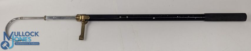 Hardy Bros Vintage Salmon Gaff with square telescopic mech, fully marked G