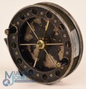 Allcocks Ltd Redditch Match Aerial alloy centre pin/trotting reel - 4 1/2